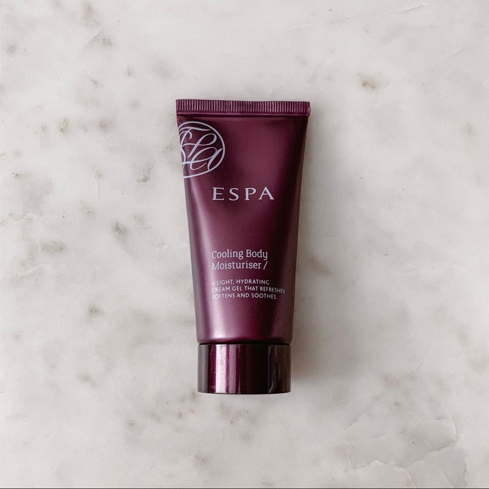 Espa Spa Cooling Body Hydrating Moisturizer 50ml for Self Care Skin Care Routine